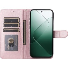 Bdt Shop Xiaomi 14 5g Için Flip Case Deri Çanta Basit Iş Darbeye Çevir (Yurt Dışından)