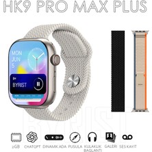 Byrist Hk9 Pro Max Plus Gen4 46MM Amoled Ekran Galeri/ses Kayıt/2gb Depolama Özellikli 2024 Akıllı Saat