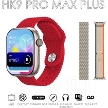 Byrist Hk9 Pro Max Plus Gen4 46MM Amoled Ekran Galeri/ses Kayıt/2gb Depolama Özellikli 2024 Akıllı Saat