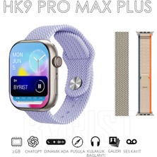 Byrist Hk9 Pro Max Plus Gen4 46MM Amoled Ekran Galeri/ses Kayıt/2gb Depolama Özellikli 2024 Akıllı Saat