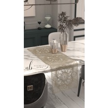 Neu Bella Home Neubella Home Amerikan Servis Supla Ve Runner Seti 6 Kişilik Girdap Set Masa Ve Sunum Takımı Çeyizlik Kapiçino