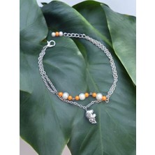 Crystal Atelier Fil Figürü Sallantılı Doğal İnci Boncuklu Aesthetic Soft Vibes Vintage Goth Etnik Otantik Coquette Fairycore Moda Kombin Özel Zincir Tasarım Hediyelik Kadın Bereket Şans Bileklik