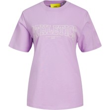 Jack & Jones Jxınez Rlx Ss Tee Jrs Mor 12252256-19