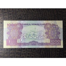 Numsimatik Somaliland 1000 Shillings 2011 Yılı  Çil  (10/10)- Çil ( Unc)