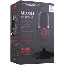 Thronmax M4 Plus Mdrill Zero Plus USB 96KHZ 24BIT 3,5mm Ses Kontrollü Kayıt Mikrofonu