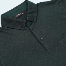 Wanex Erkek Kısa Kol Düğmeli Polo Yaka T-Shirt - DJS-276142 - Nefti