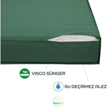 Jungolica Pet Products Eva Garden, %100 Su Geçirmez Alezli, Çıkarılabilir Kılıflı, Tüy ve Leke Tutmaz Kumaşlı Kedi ve Köpek Yatağı