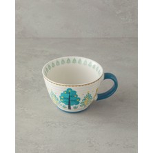 English Home Love Jungle New Bone China Kupa Yeşil