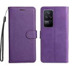 SZY Mall Xiaomi Redmi K40S Klasik Düz Renk Için Flip Case Yüksek Kalite Deri (Yurt Dışından)