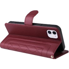 SZY Mall Iphone 11 Için Flip Case Cüzdan Basit Iş Kapak Çevirin Deri Kılıf (Yurt Dışından)