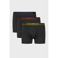 Emporio Armani Pamuklu Esnek 3 Pack Boxer Erkek Boxer 111473 3F717 29821