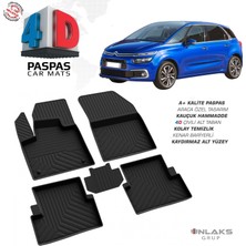 Türkmen Citroen C4 Picasso 4d Havuzlu Paspas 2013-2016 Arası