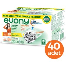 Evony Maske Trendy 40LI Tekli Paketli x 4 Kutu (160 Ad)