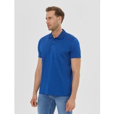 Karaca Erkek Regular Fıt Polo Yaka Tişört-New Saks