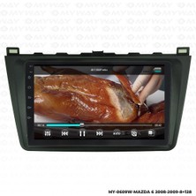 Myway Araç Multimedya Mazda 6 Android 12 Carplay 4gb Ram + 64GB HDD 2008-2009 Navigasyon Ekran Myw