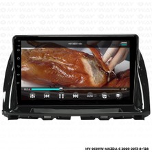 Myway Araç Multimedya Mazda 6 Android 12 Carplay 4gb Ram + 64GB HDD 2009-2013 Navigasyon Ekran Myw
