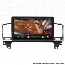 Myway Araç Multimedya Mercedes ml Android 12 Carplay 4gb Ram + 64GB HDD 2014-2015 Navigasyon Ekran Myw