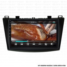 Myway Araç Multimedya Mazda 3 Android 12 Carplay 4gb Ram + 64GB HDD 2010-2015 Navigasyon Ekran Myw