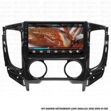 Myway Araç Multimedya Mitsubishi L200 Android 12 Carplay 4gb Ram + 64GB HDD Analog Navigasyon Ekran Myw