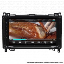 Myway Araç Multimedya Mercedes Sprinter Android 12 Carplay 4gb Ram + 64GB HDD 2008-2016 Navigasyon Ekran Myw