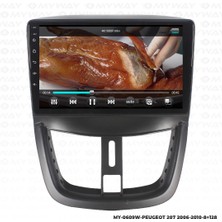 Myway Araç Multimedya Peugeot 207 Android 12 Carplay 4gb Ram + 64GB HDD Navigasyon Ekran Myw