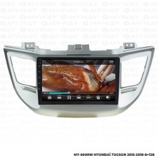 Myway Araç Multimedya Hyundai Tucson Android 12 Carplay 4gb Ram + 64GB HDD 2015-2018 Navigasyon Ekran Myw