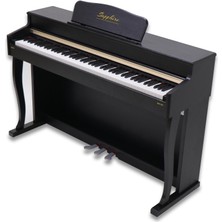 Jwin Sapphire SDP-230 Çekiç Aksiyonlu 88 Tuşlu Dijital Piyano - Siyah