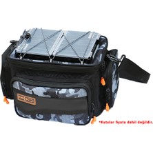 Fujin Black Camo Helper Bag - Balıkçı Çantası