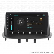Myway Araç Multimedya Renault Megane 3 Android 12 Carplay 4gb Ram + 64GB HDD Navigasyon Ekran Myw