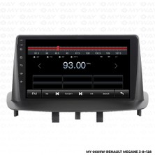 Myway Araç Multimedya Renault Megane 3 Android 12 Carplay 4gb Ram + 64GB HDD Navigasyon Ekran Myw