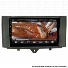 Myway Araç Multimedya Mercedes Smart Android 12 Carplay 4gb Ram + 64GB HDD 2011-2015 Navigasyon Ekran Myw