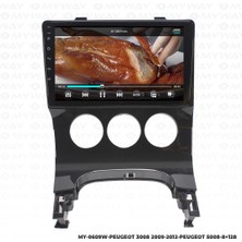 Myway Araç Multimedya Peugeot 5008 Android 12 Carplay 4gb Ram + 64GB HDD Navigasyon Ekran Myw