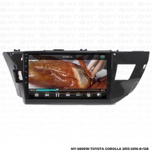 Myway Araç Multimedya Toyota Corolla Android 12 Carplay 4gb Ram + 64GB HDD 2013-2016 Navigasyon Ekran Myw