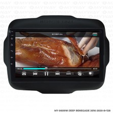 Myway Araç Multimedya Jeep Renegade Android 12 Carplay 4gb Ram + 64GB HDD Navigasyon Ekran Myw