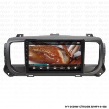 Myway Araç Multimedya Citroen Jumpy Android 12 Carplay 4gb Ram + 64GB HDD Navigasyon Ekran Myw