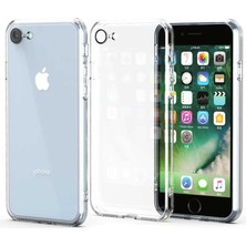 Farma İletişim Teknolojileri iPhone 8 - Uyumlu Zore Fizy Kapak-Renksiz