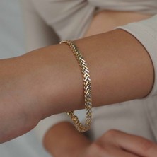 İzgi Kuyumculuk Balık Sırtı Bileklik