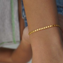 İzgi Kuyumculuk Arpa Bileklik - Ince