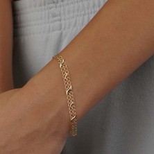 İzgi Kuyumculuk Sade Telkari Bileklik