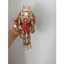 Giftbox 3D Skıbıdı Toılet Multiverse Titan Clockman 17 cm