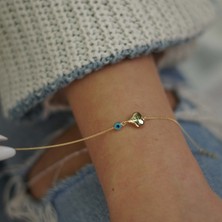 İzgi Kuyumculuk Üç Boyutlu Kalp Bileklik