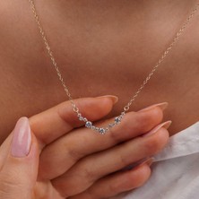 İzgi Kuyumculuk Sıralı Taşlı Kolye