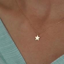İzgi Kuyumculuk Mini Yıldız Kolye