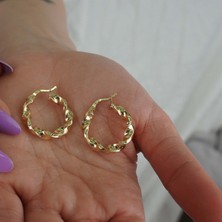 İzgi Kuyumculuk Burgu Halka Küpe