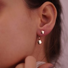 İzgi Kuyumculuk Yonca Küpe