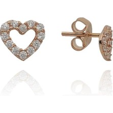 İzgi Kuyumculuk Kalp Küpe