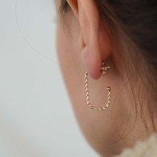 İzgi Kuyumculuk Burgu Küpe