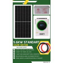 Or-Tec Bağevi Güneş Enerjisi 5.6kw Standart Solar Paket No: 19