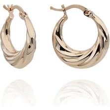 İzgi Kuyumculuk Burgu Halka Küpe