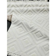 MBA Alara  1089 Yumuşak Dokulu Halı Kilim Salon Mutfak Oda Koridor Kesme Yolluk Dokuma Makine Halısı